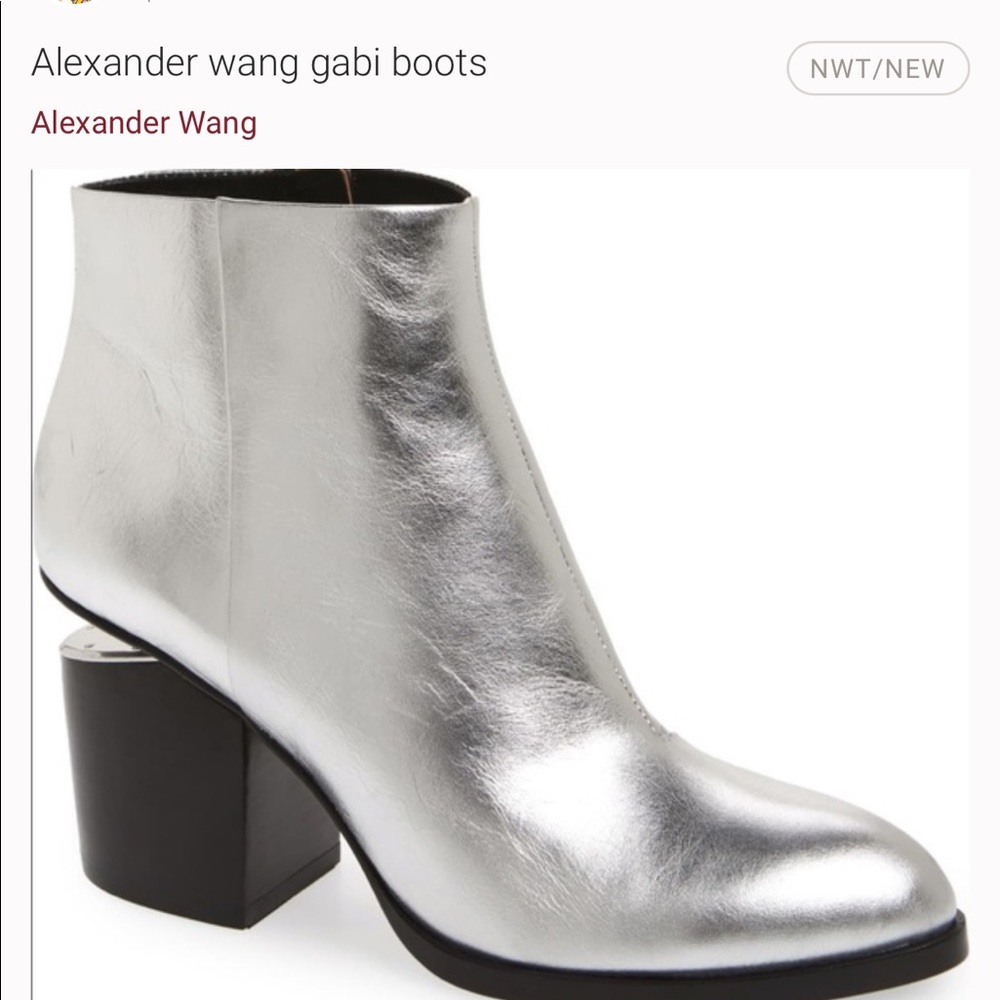 Alexander wang Gabi booties(no box)